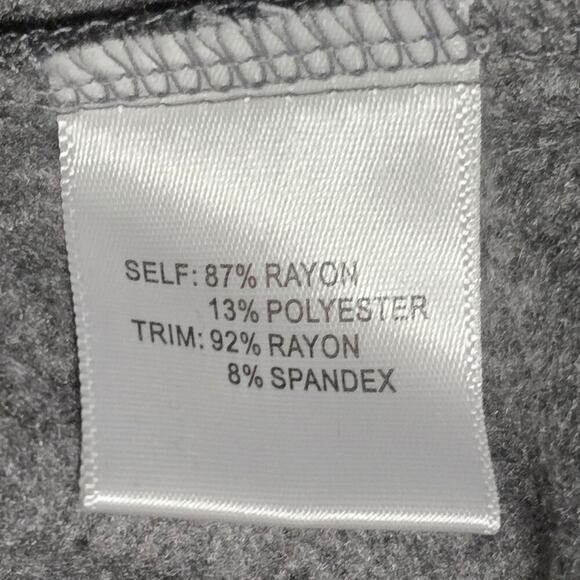 Jane & Delancey Cozy Gray Pullover Insanely Soft Sweatshirt Plus Size 2X New - Picture 4 of 5